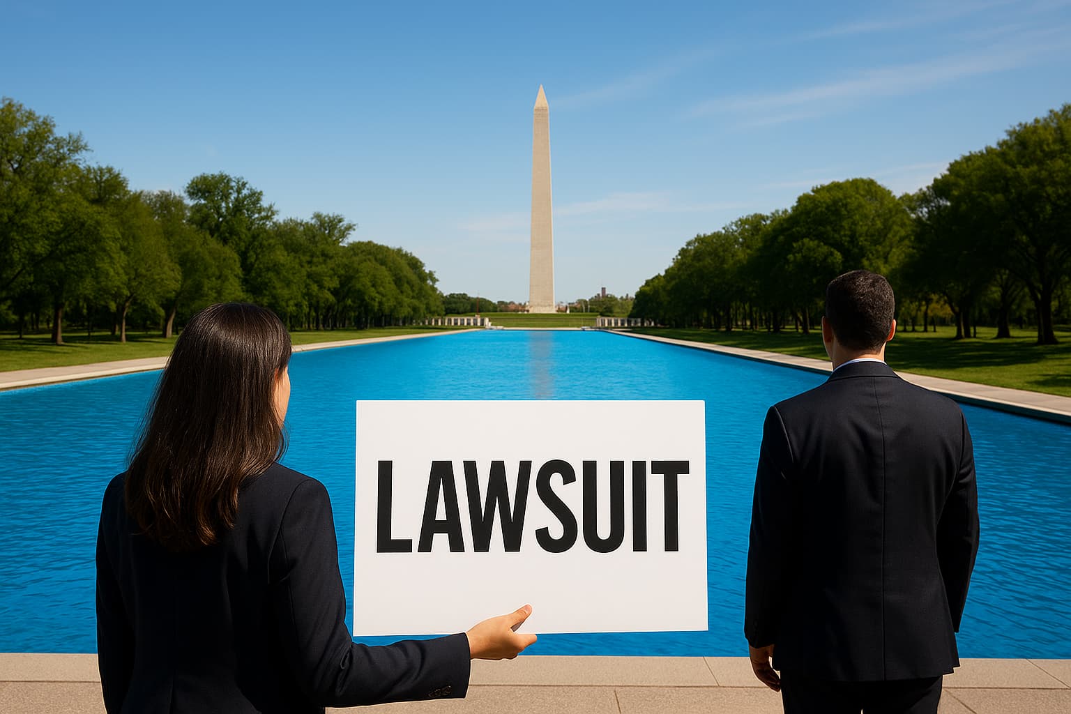 Nonprofit Files Lawsuit Against Trump Reflecting Pool Project
