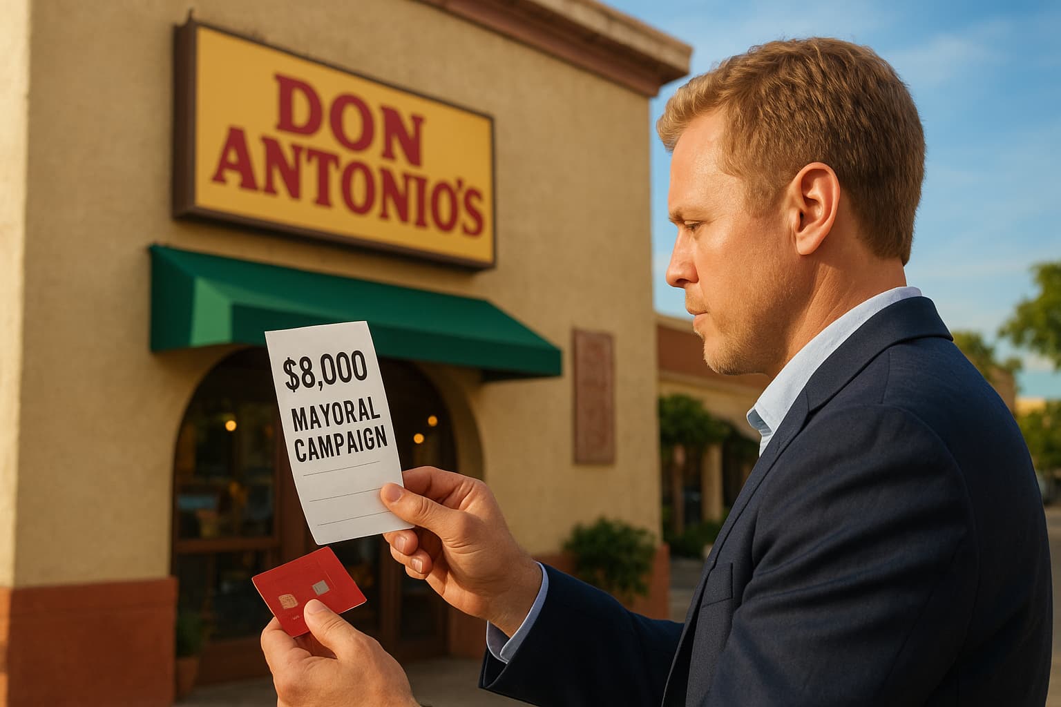 Spencer Pratt Spends $8K at Don Antonio's for Mayoral Campaign
