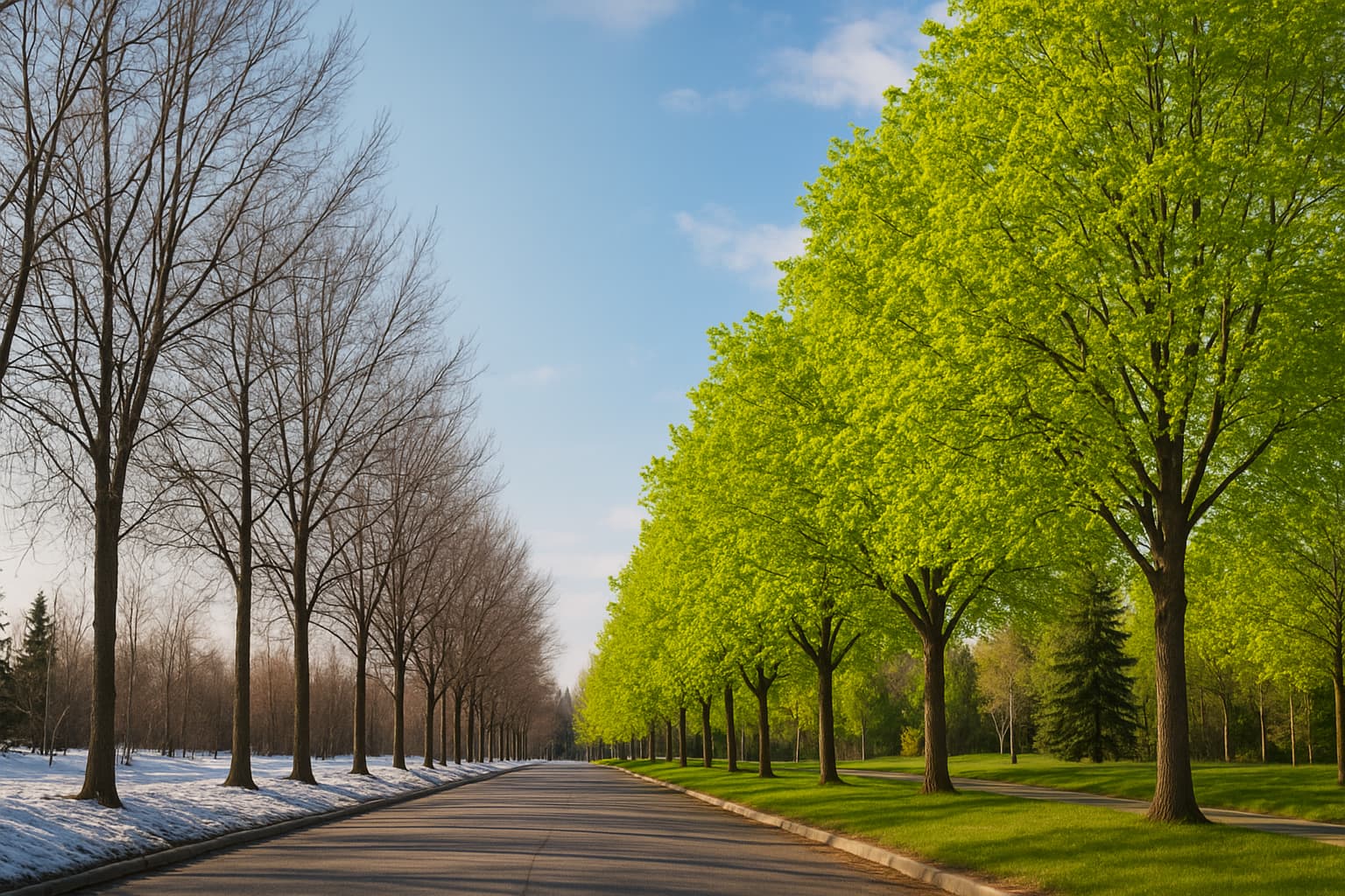 Fairbanks Experiences Dramatic 24-Hour Spring Transformation