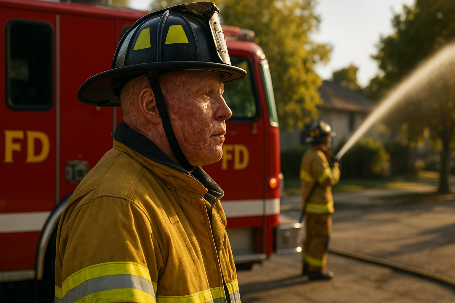 Burn Survivor Becomes Firefighter, Confronts Childhood Trauma