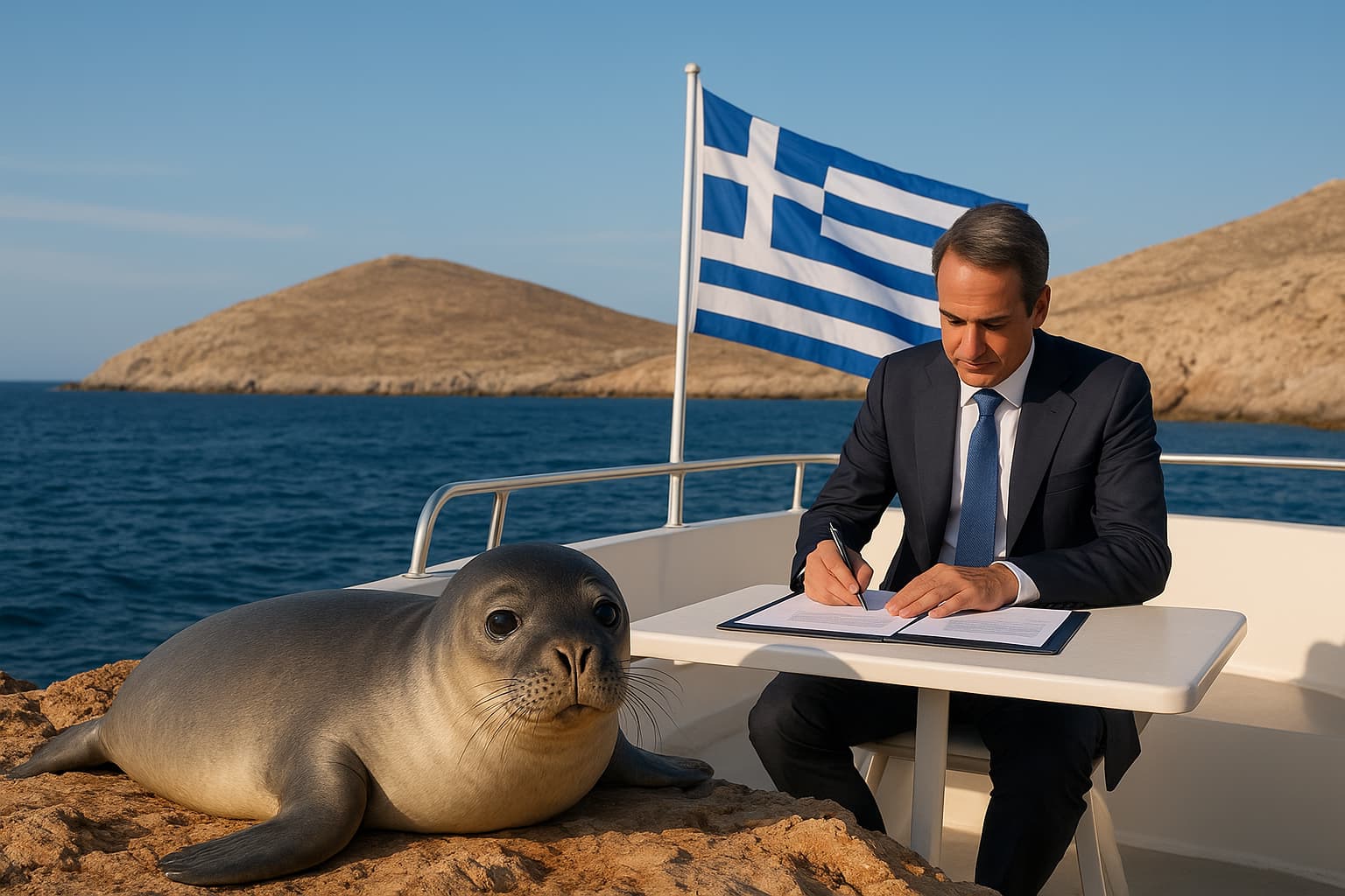 Greece Protects Critical Habitat for Endangered Monk Seals