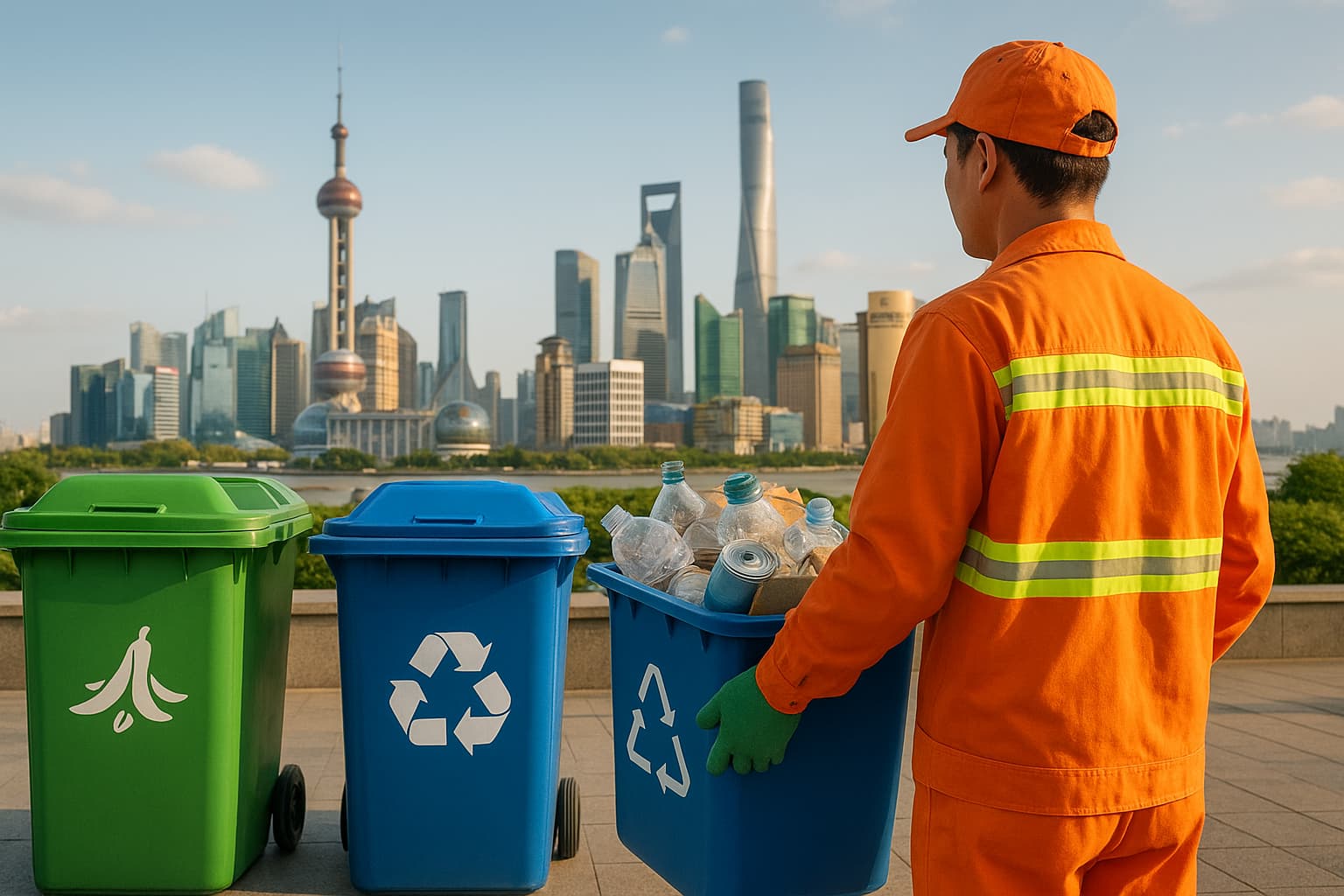 Shanghai Transforms Waste Management With 98% Industrial Recycling Rate