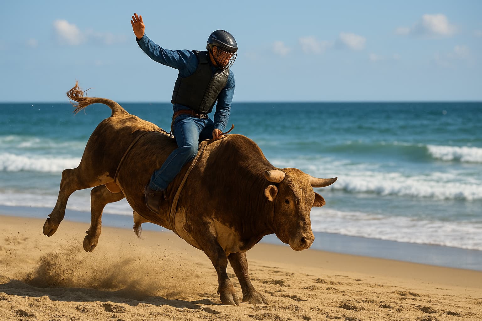 Bull Riding Comes to Wildwood Beach This Weekend