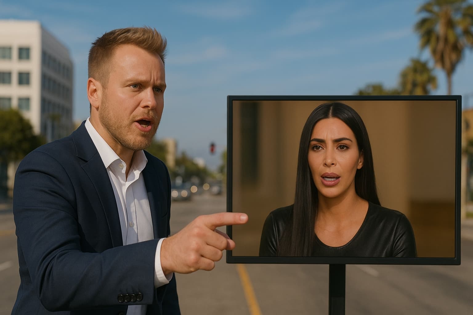 Spencer Pratt Uses Edited Kardashian Clip in Mayoral Attack Ad