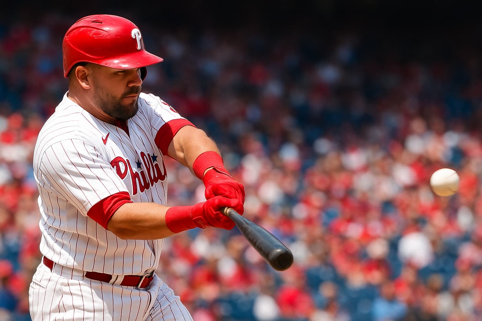 Schwarber Reaches 20 Home Runs in Wild Extra-Inning Victory