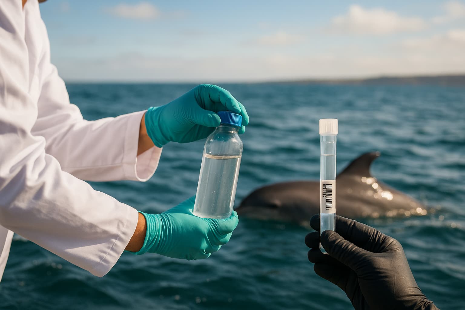 Seawater DNA Sampling Reveals Dolphin Population Health