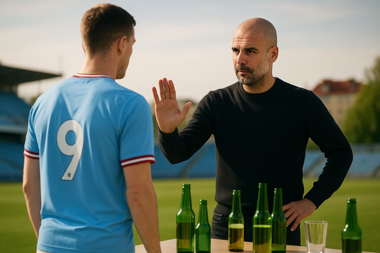 Guardiola Bans Celebration Drinks After FA Cup Victory