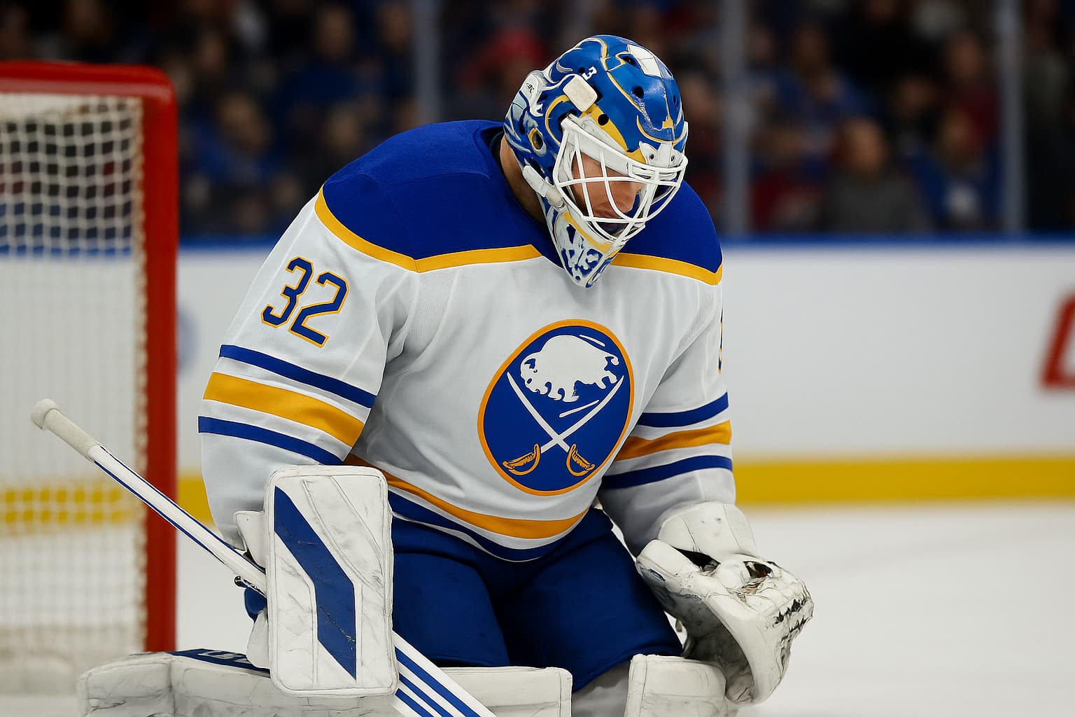 Sabres Pull Lyon After Allowing Three Quick Goals