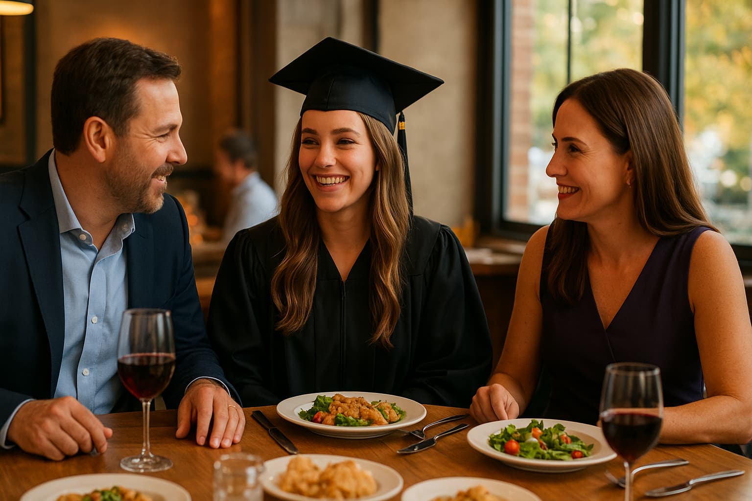Kai Trump Celebrates Graduation with Family Dinner