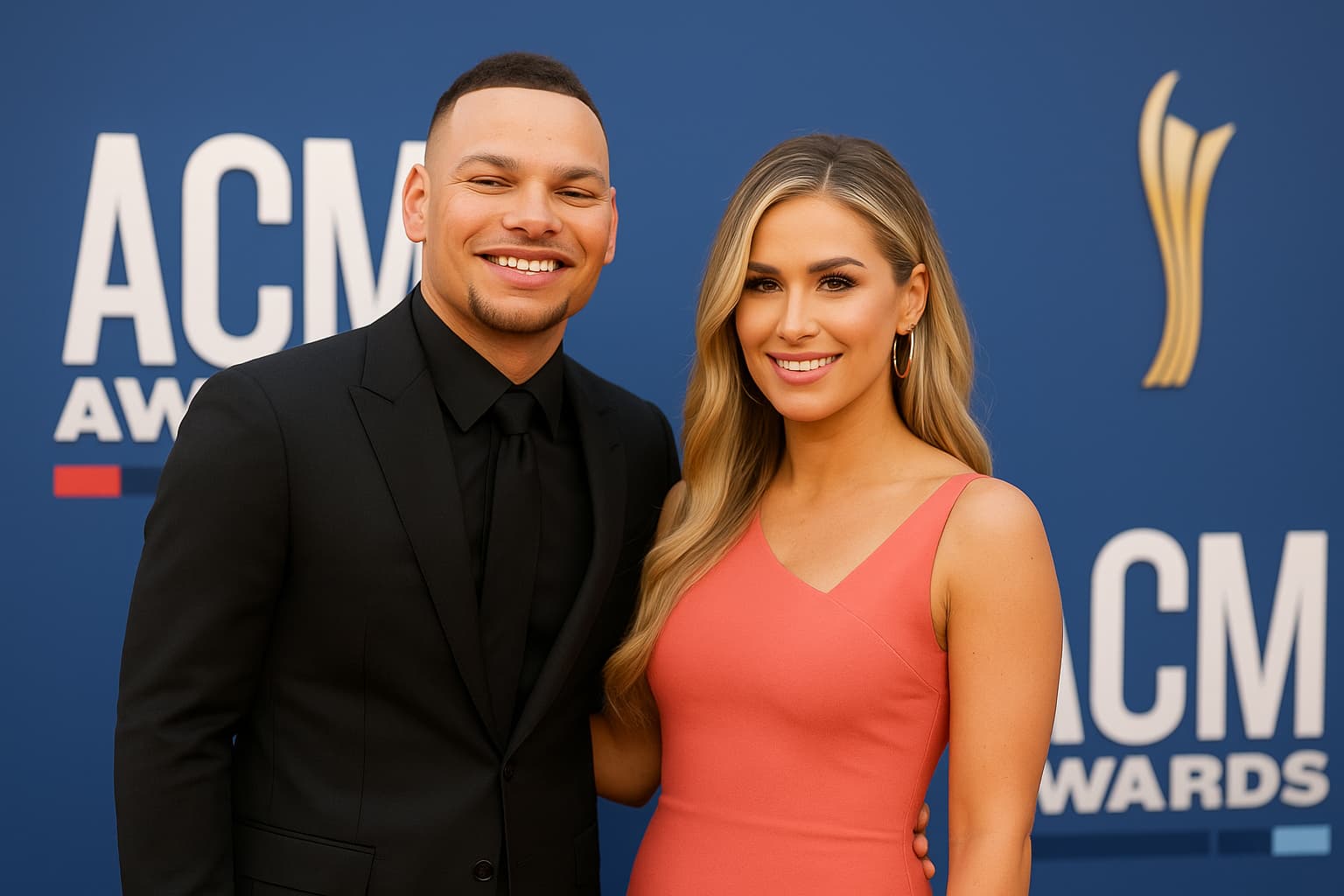 Kane Brown and Katelyn Jae Brown Attend ACM Awards