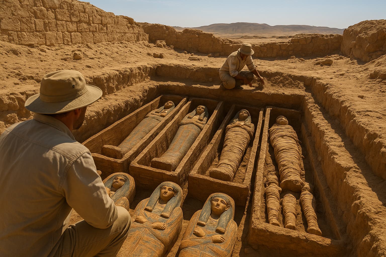 Luxor Tomb Reveals 2,600-Year-Old Crypt of Sacred Singers