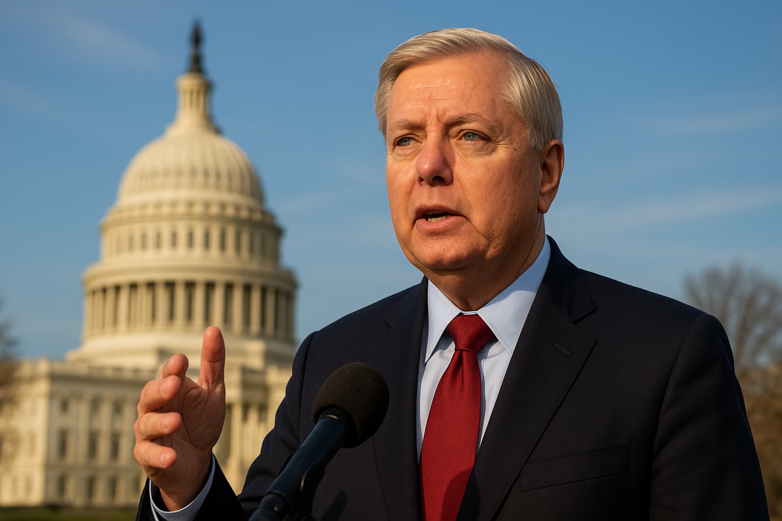 Senator Graham Defends Celebrity Political Speech on Capitol Hill