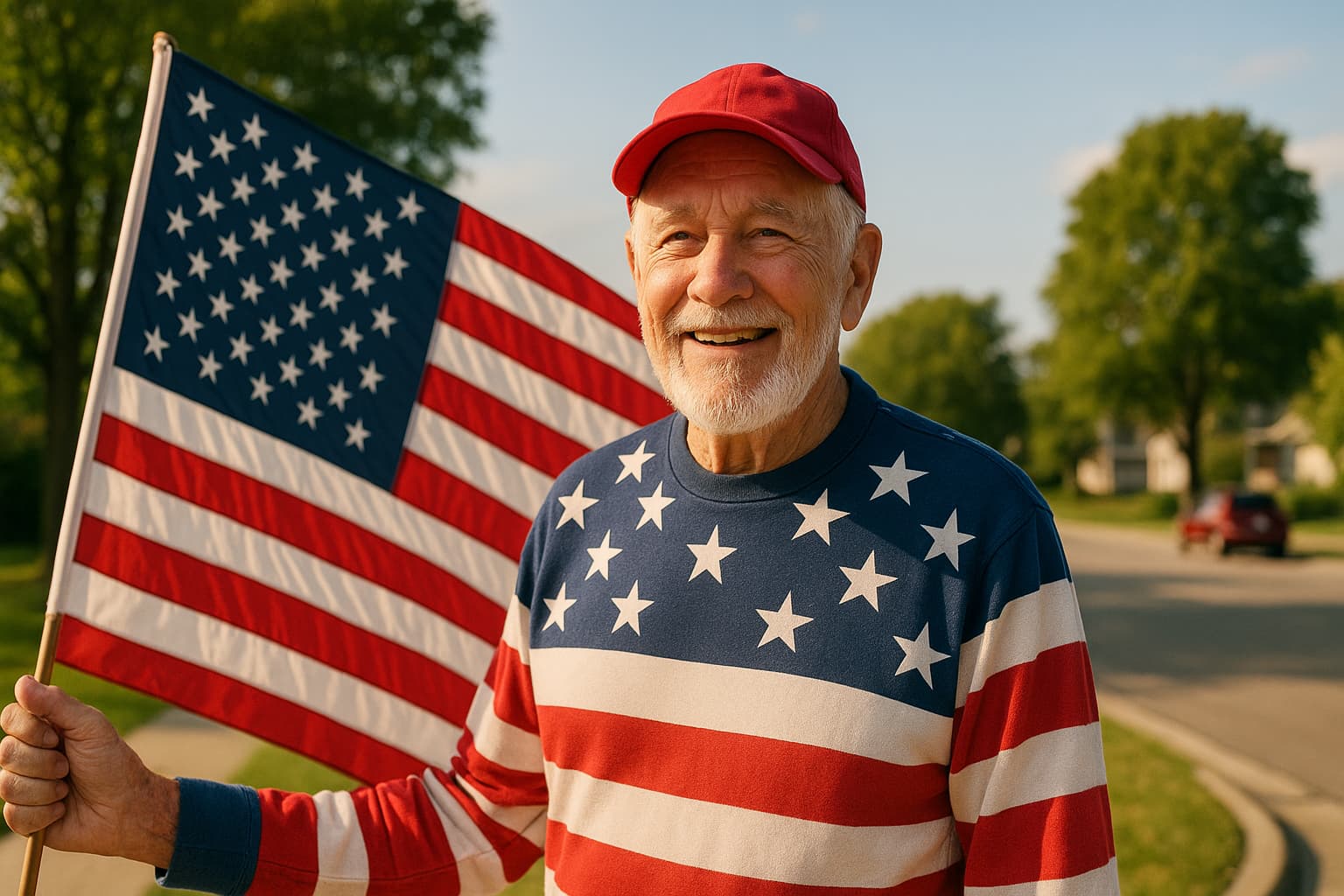 TikTok Star Patriotic Kenny Dies at 84