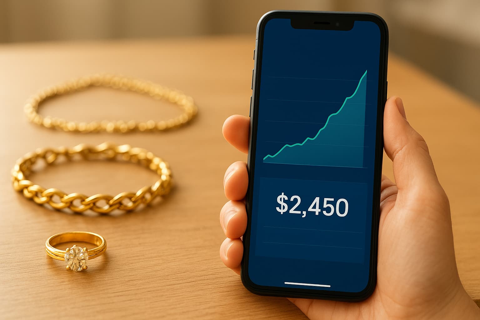 New App Tracks Jewelry Value Like Stock Portfolio