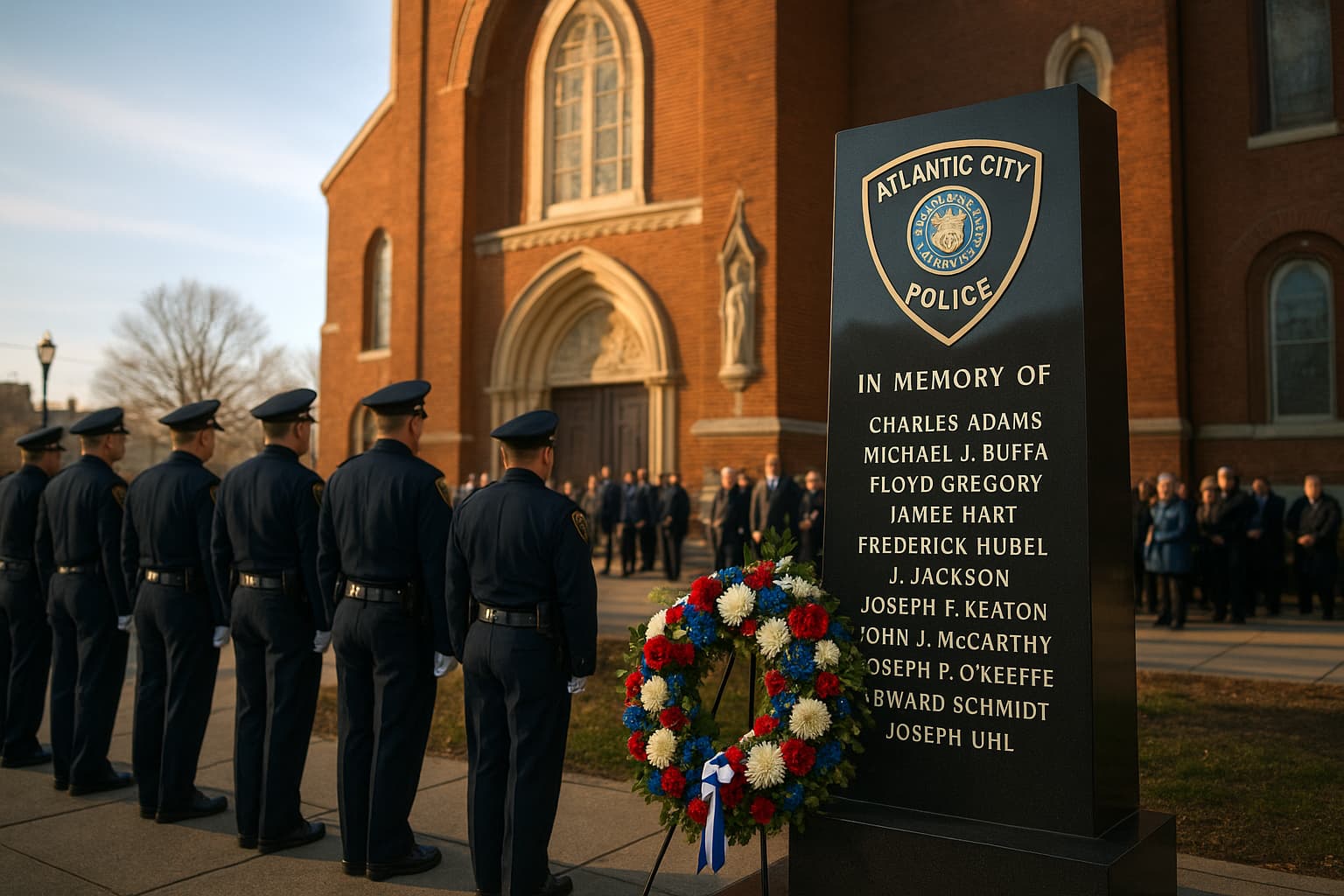 Atlantic City Honors 11 Fallen Officers at Memorial