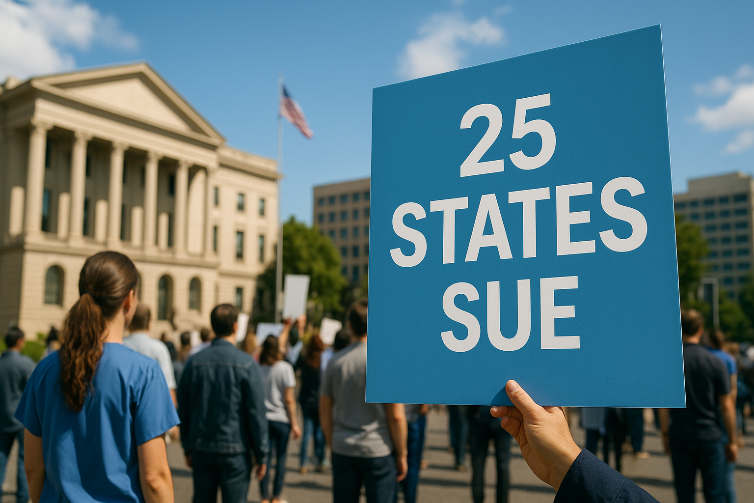 25 States Sue Over Federal Nursing Loan Limits