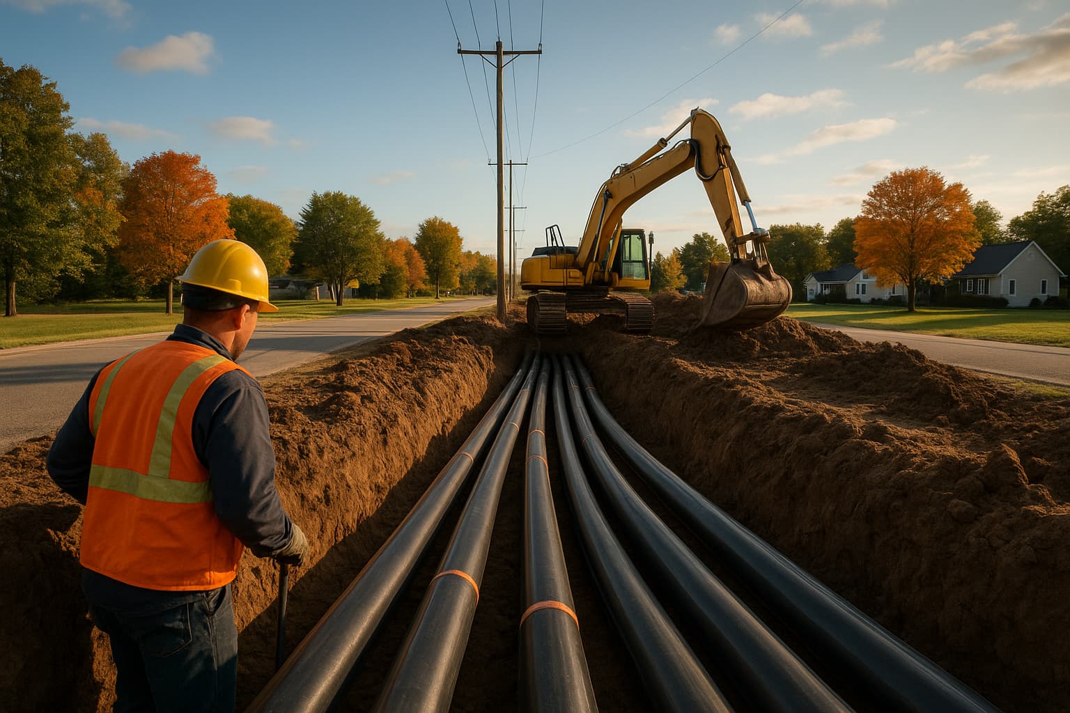 Northern Michigan Utilities Expand Underground Power Lines