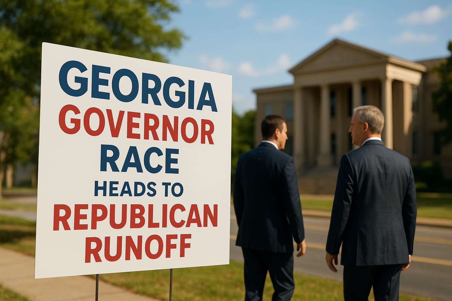 Georgia Governor Race Heads to Republican Runoff