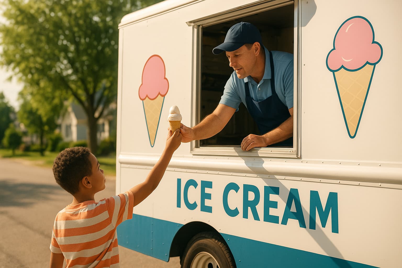 Massachusetts Ice Cream Vendor's Kindness Sparks Viral Movement