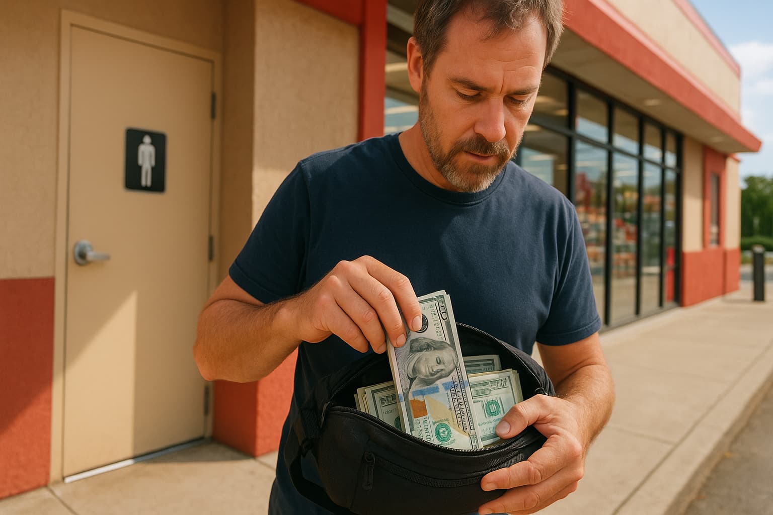 Man Returns $30,000 Found in Convenience Store Bathroom