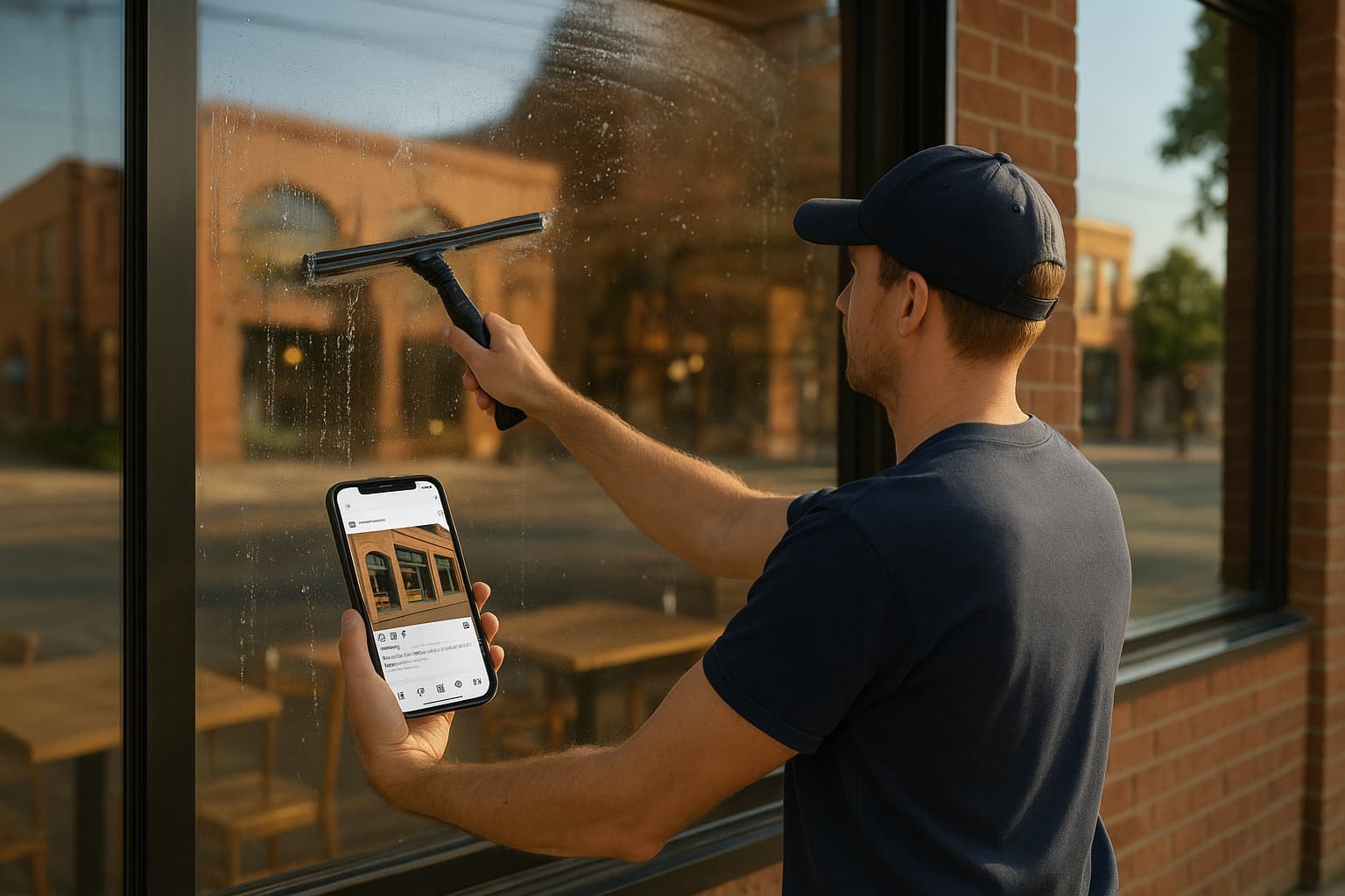 Window Washer Uses Social Media to Spotlight Struggling KC Restaurants