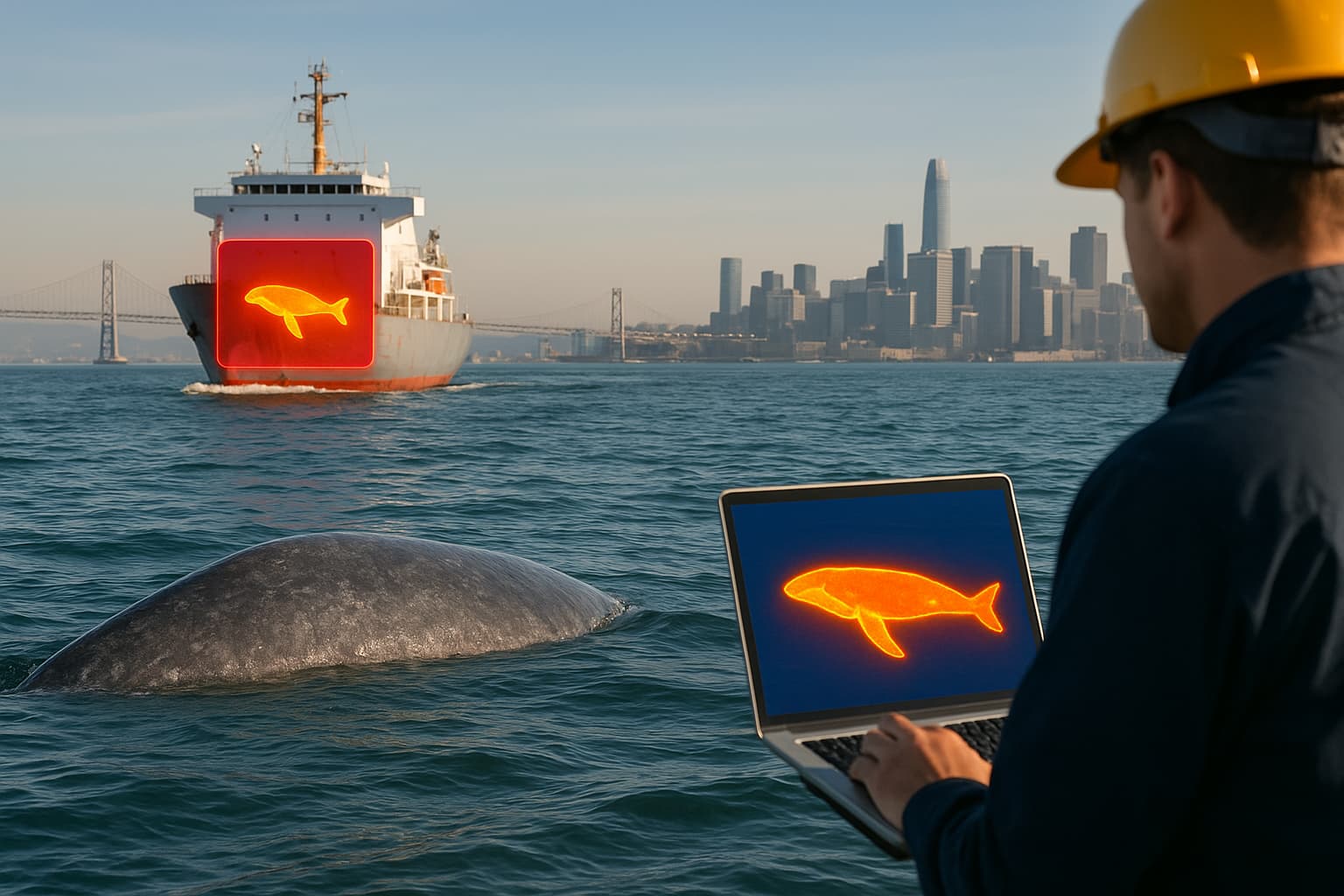 AI Technology Deployed to Protect Whales in San Francisco Bay