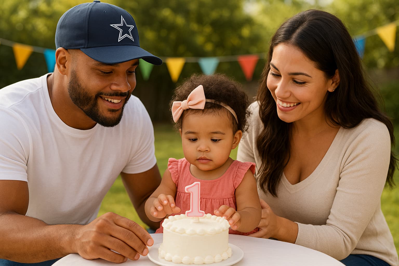 Dak Prescott and Ex Reunite for Daughter's Birthday