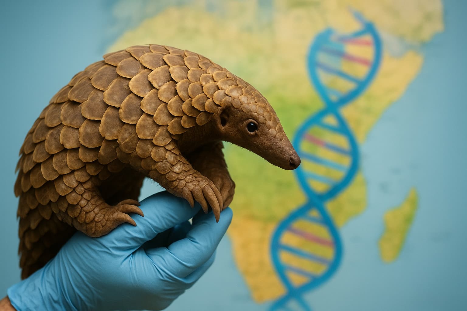 DNA Breakthrough Traces Poached Pangolins to Source