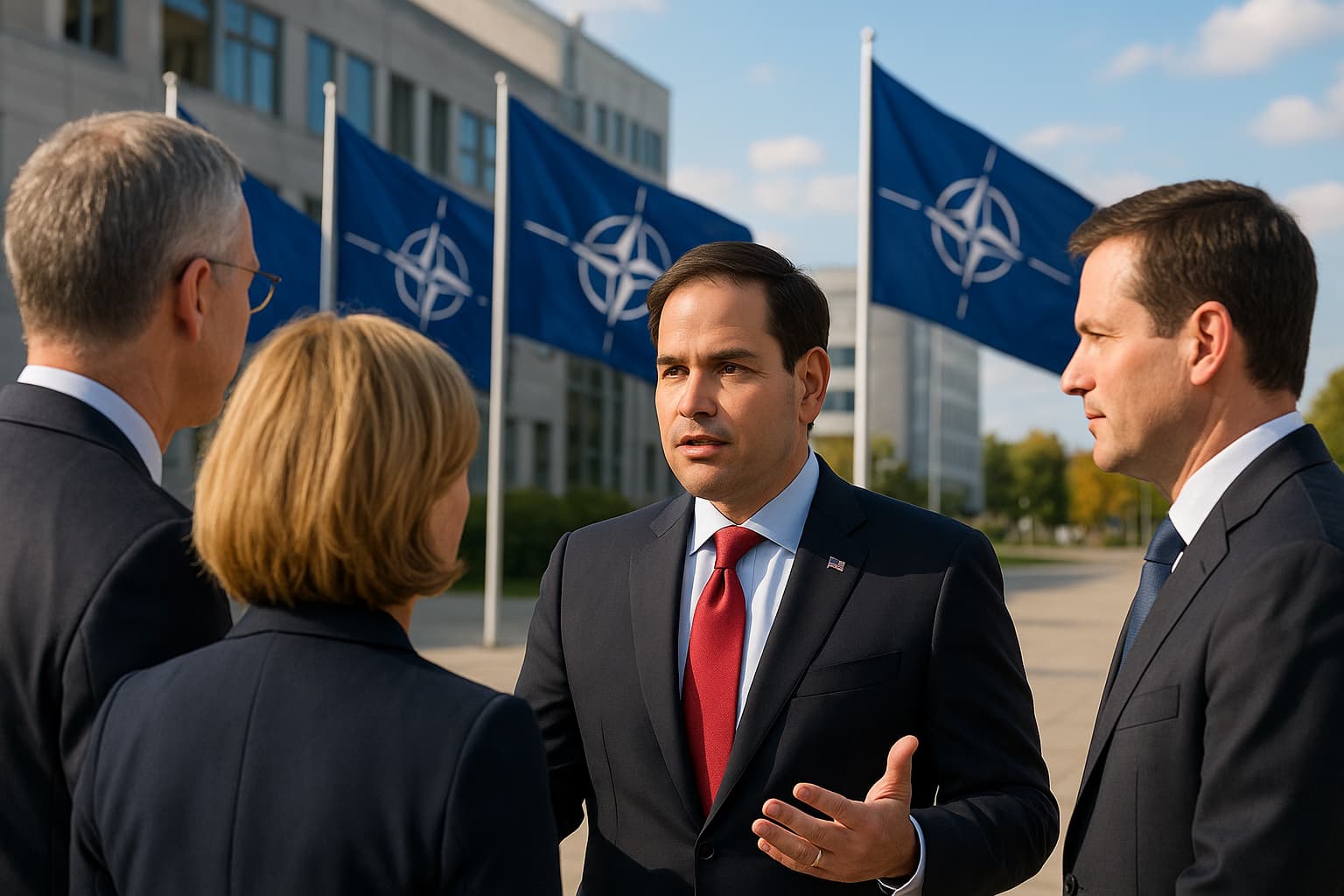 Rubio Meets NATO Allies Amid Troop Deployment Uncertainty