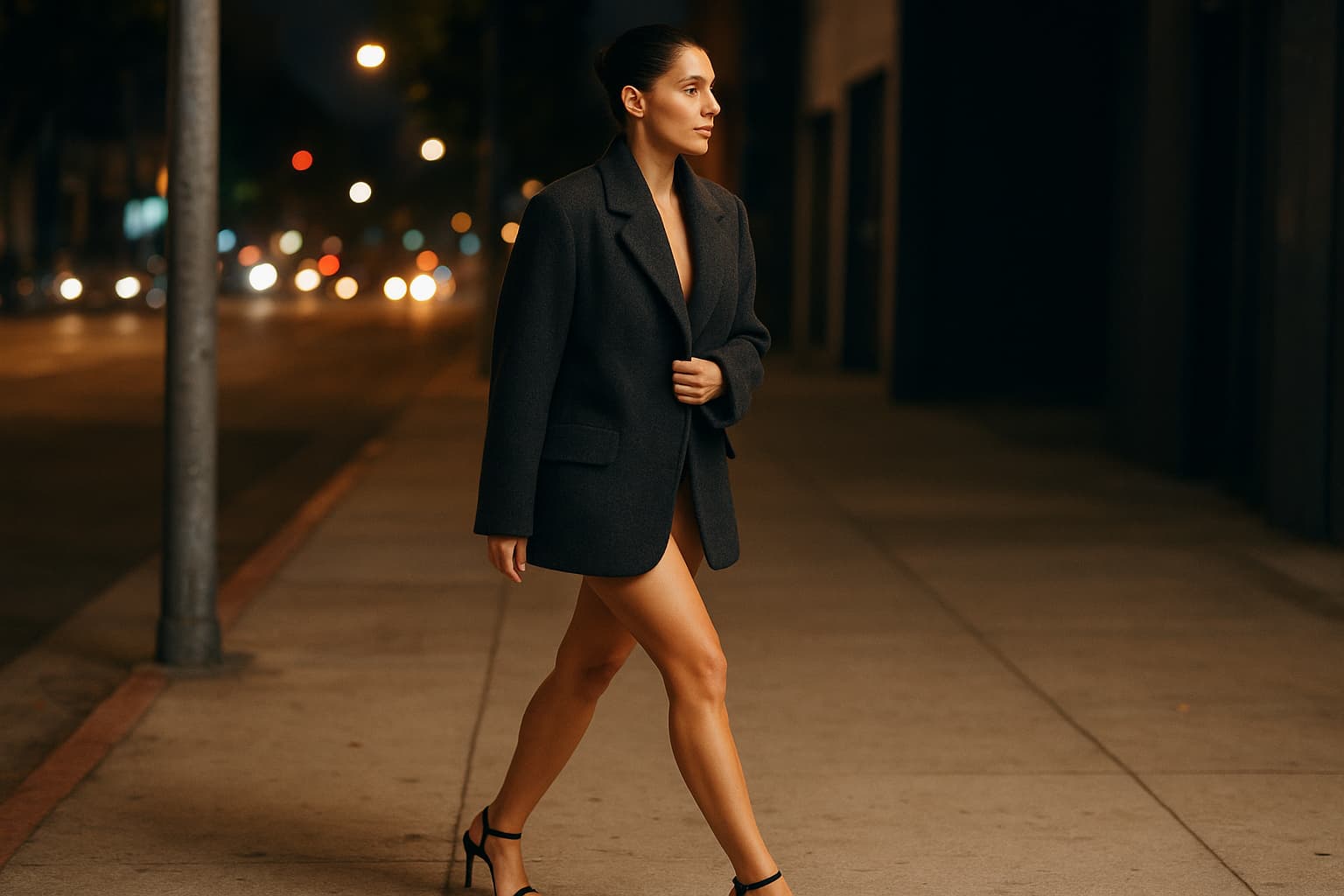 Bianca Censori Steps Out in Revealing Ensemble After LA Photoshoot
