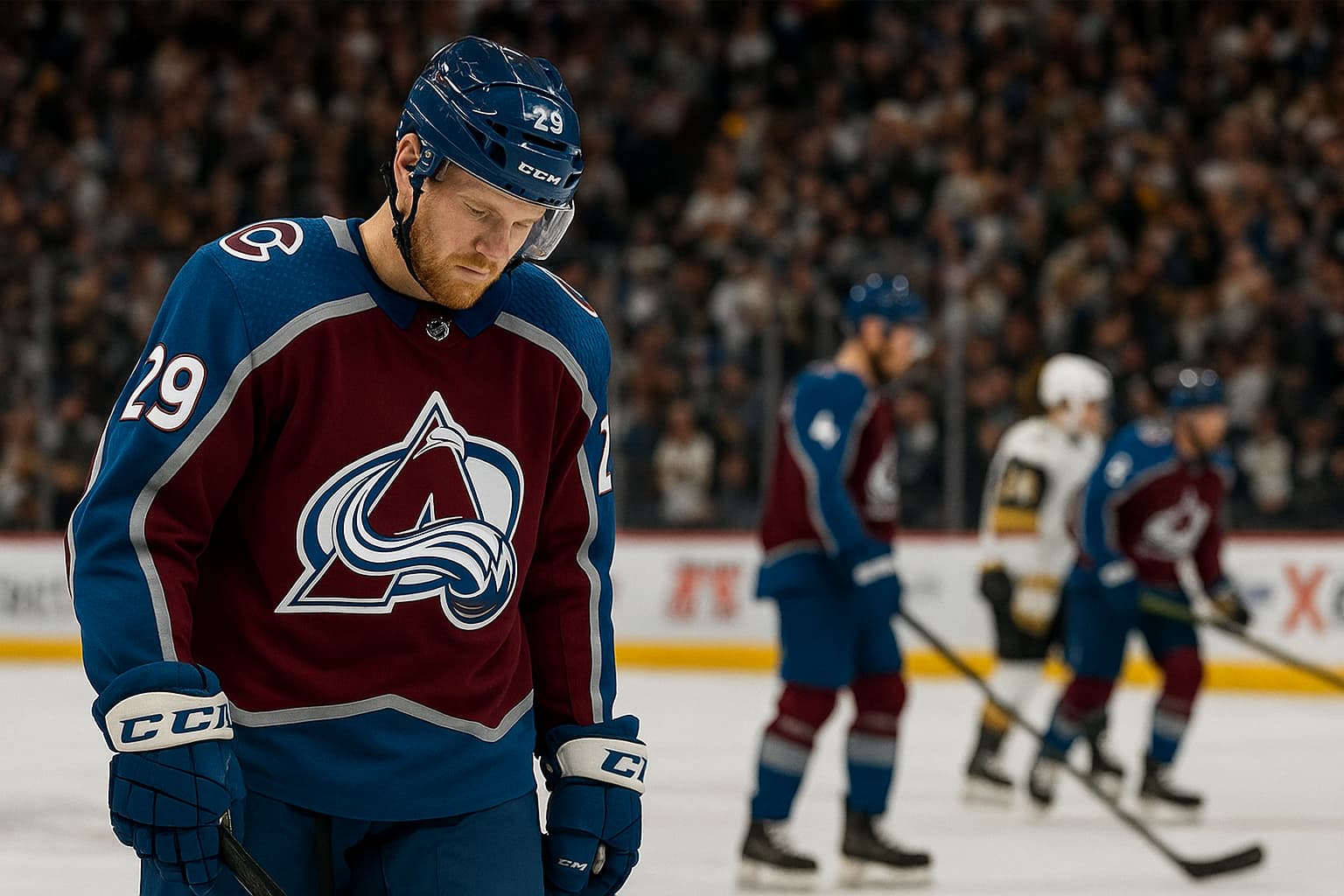 Avalanche Face Elimination After MacKinnon Injury, Game 3 Loss