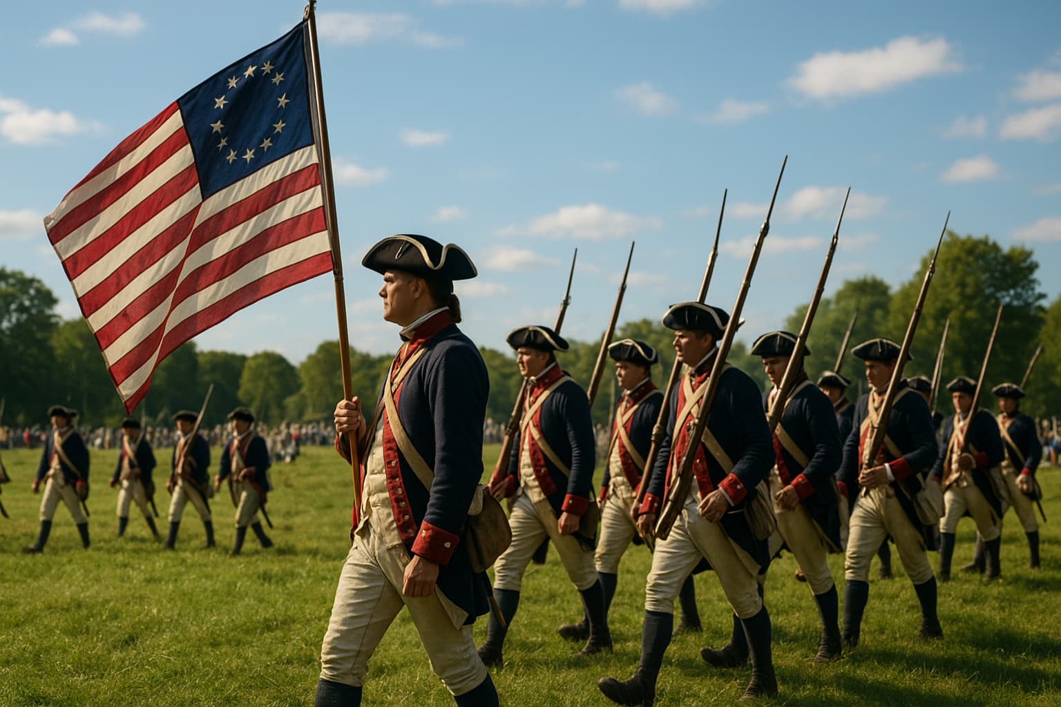 Revolutionary War Reenactments See Participation Surge Before 250th Anniversary