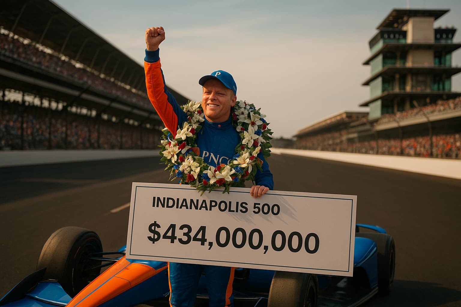 Rosenqvist Wins Record $4.34 Million Indy 500 Purse