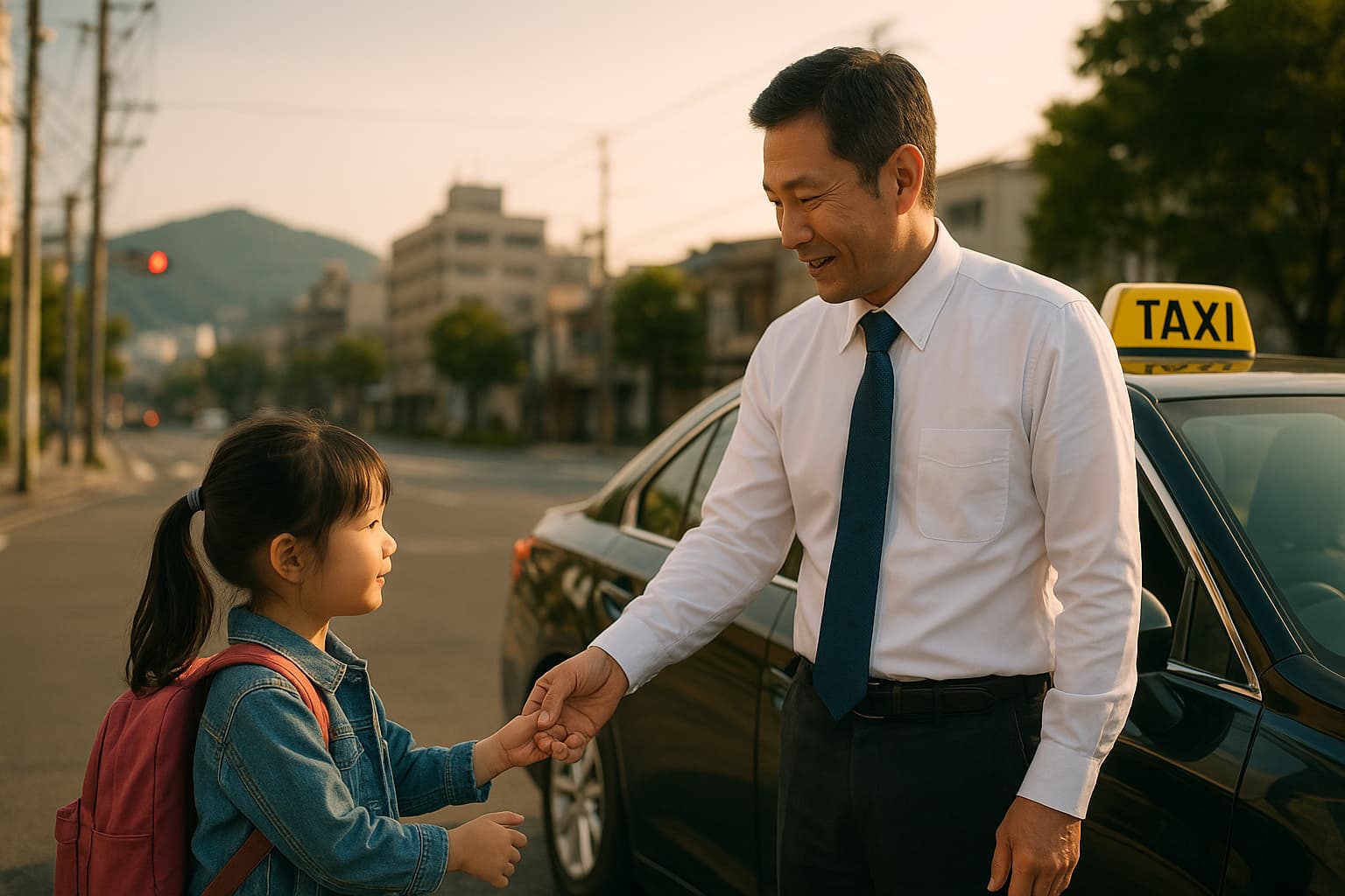 Hiroshima Cab Driver Trades Career for Time with Daughter
