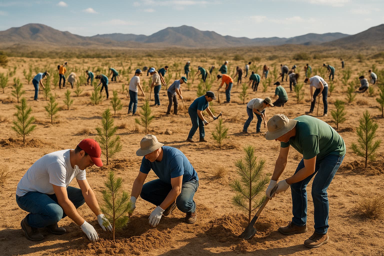 Viral Campaign Brings 30,000 Volunteers to Plant Trees