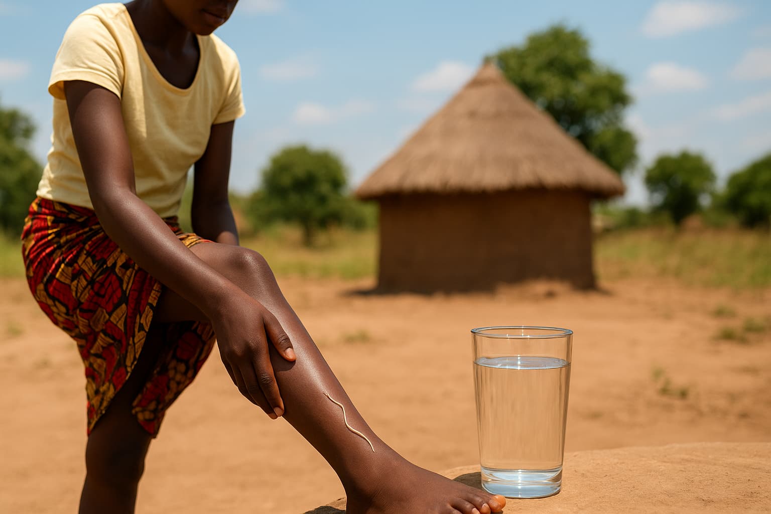 Guinea Worm Disease Nears Eradication with Only 10 Cases