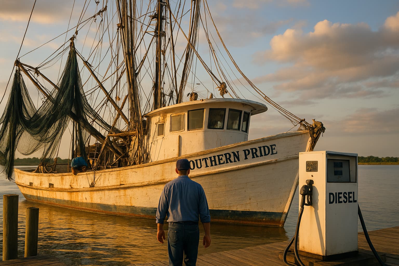 Gulf Shrimpers Seek Federal Relief as Fuel Crisis Deepens