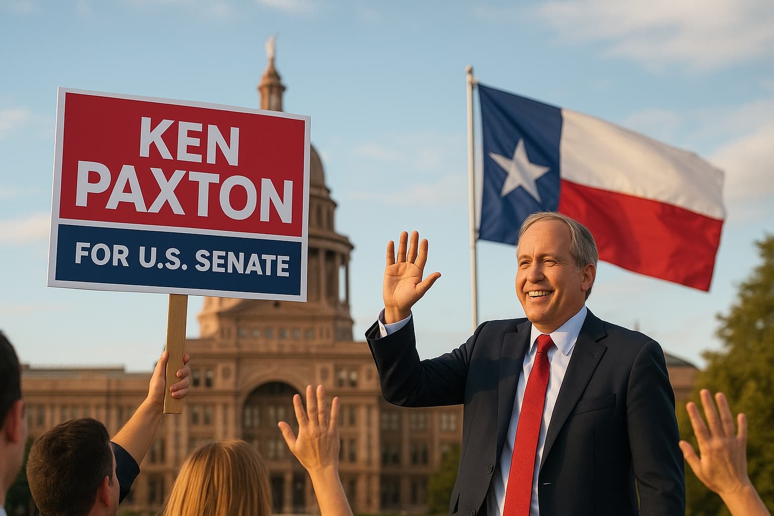Ken Paxton Defeats John Cornyn in Historic Texas Senate Primary