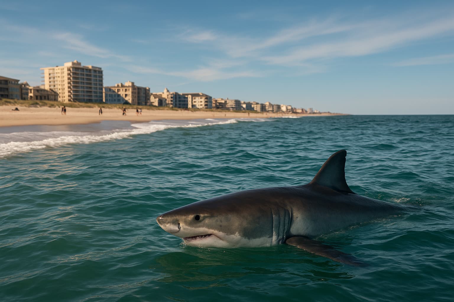 Great White Shark Cross Reaches Jersey Shore Waters