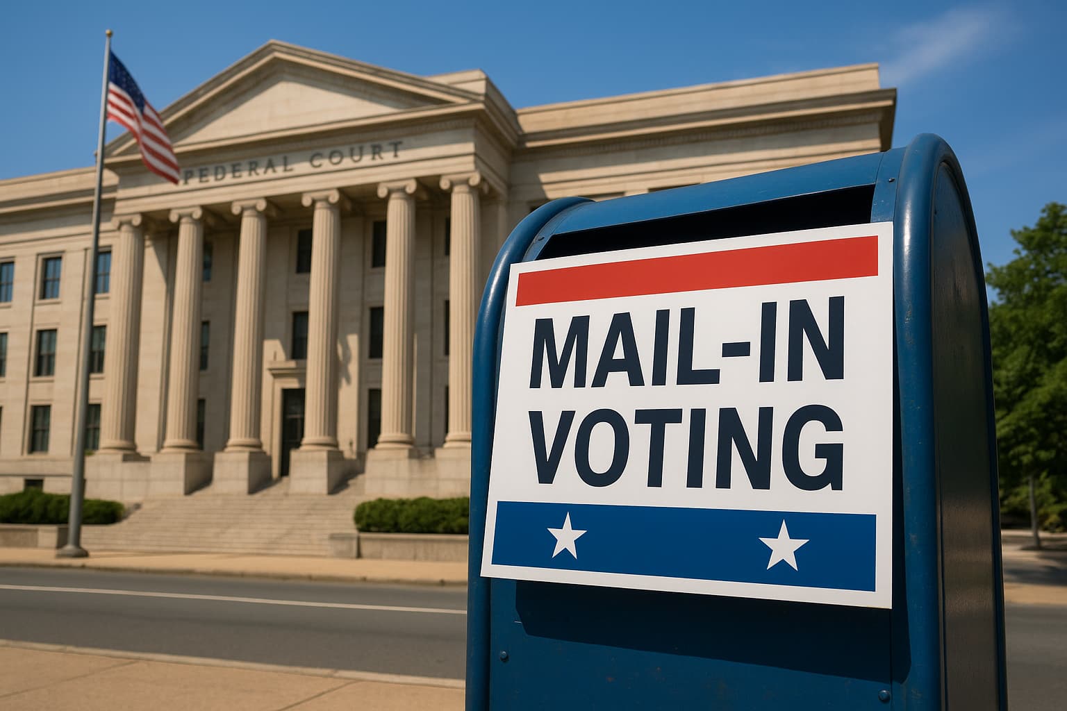 Federal Judge Declines to Block Trump Mail Voting Order