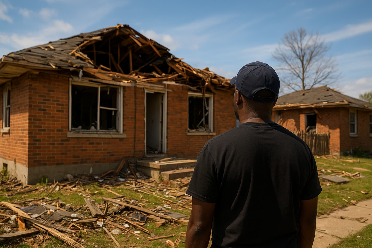 Black Homeowners Still Awaiting Tornado Aid One Year Later