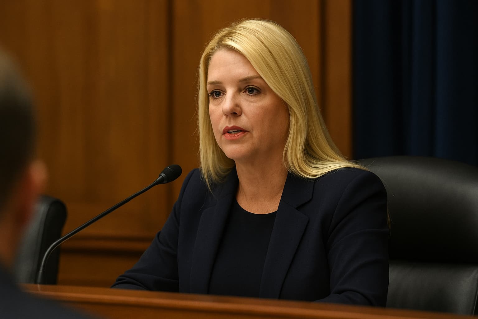 Pam Bondi Testifies on Epstein Files Handling