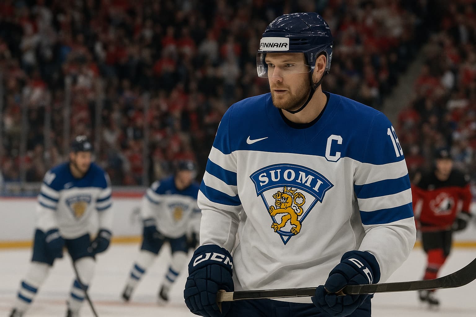 Panthers Captain Barkov Leads Finland to Championship Final