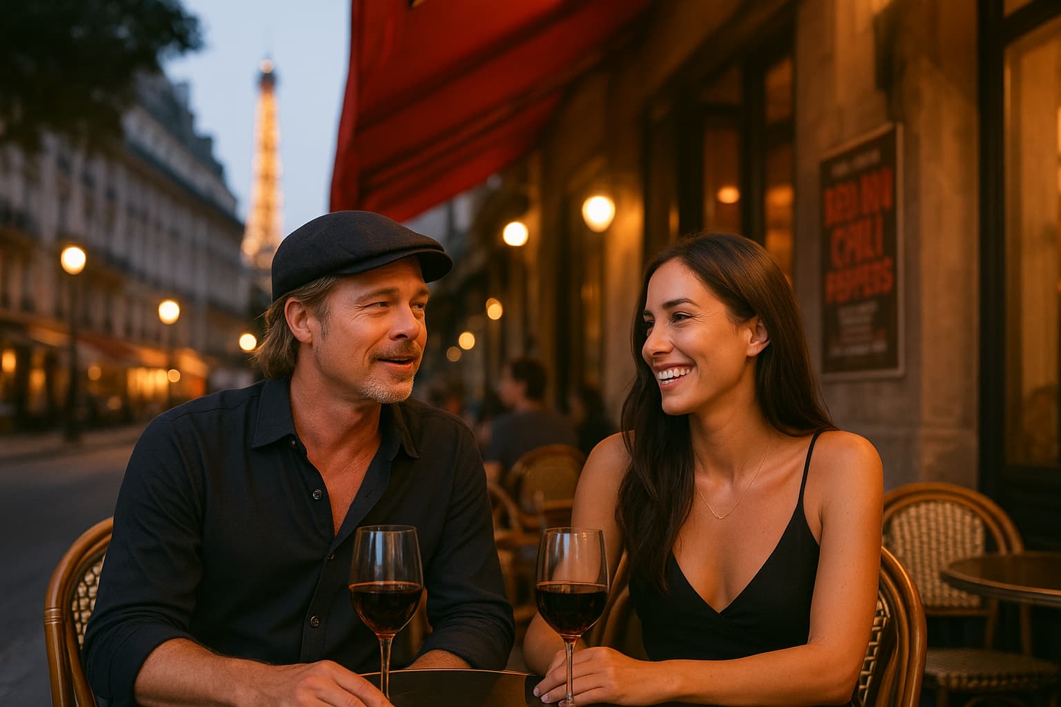 Brad Pitt Parties in Paris Amid Family Tensions