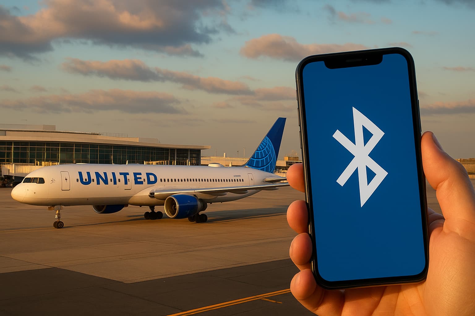 United Flight Returns to Newark Over Bluetooth Device Name