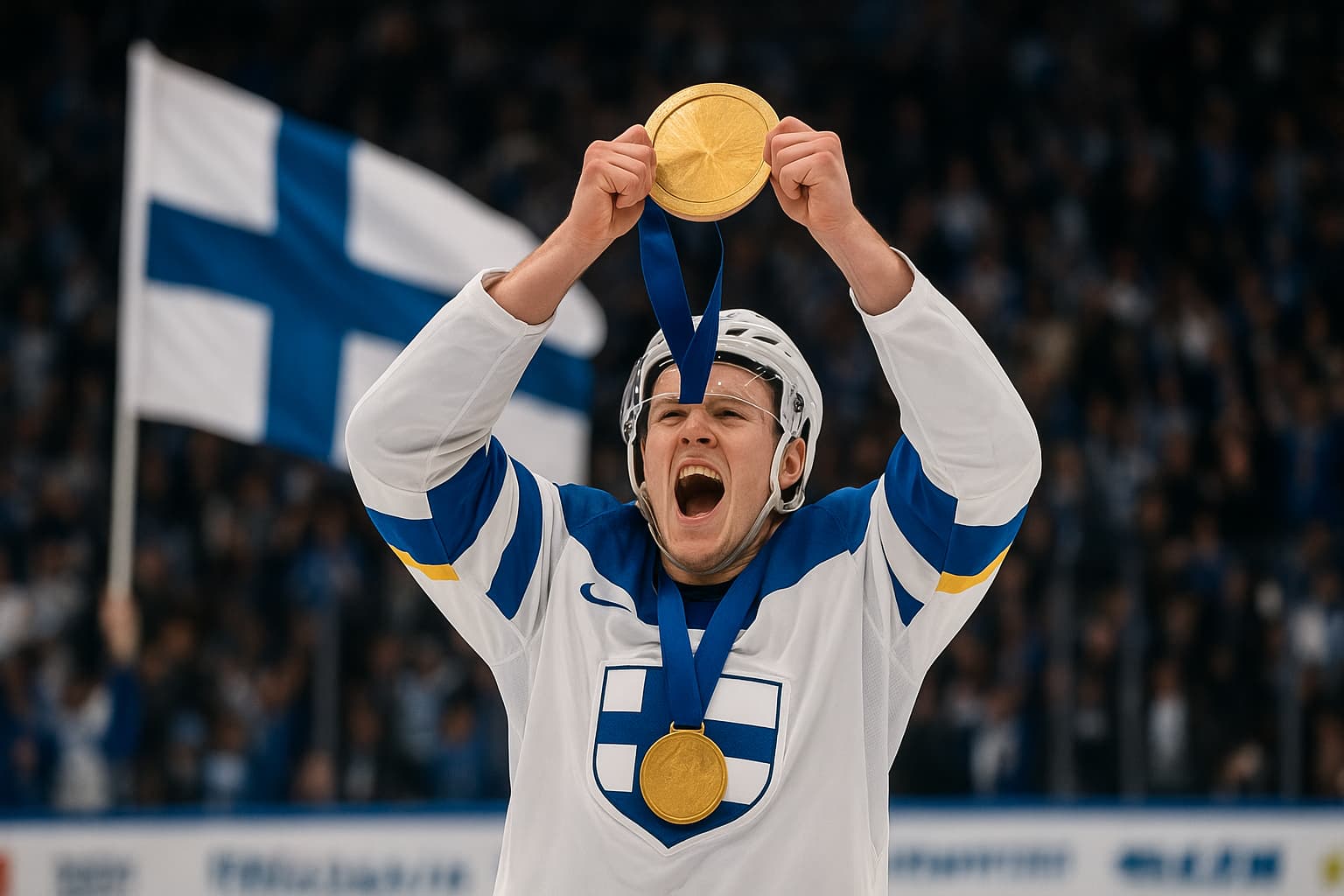 Sabres Rookie Helenius Delivers Gold for Finland