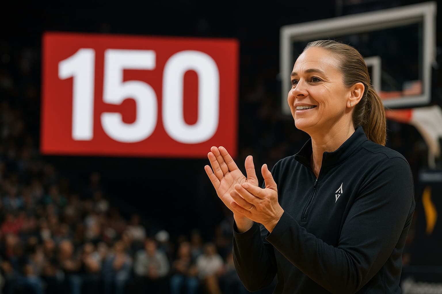 Becky Hammon Reaches 150 Wins in Aces Victory