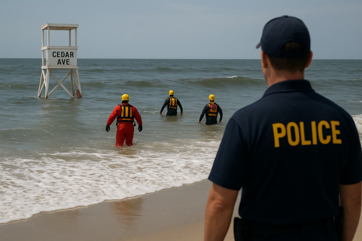 Search Underway for Missing Teen Swimmer in Wildwood