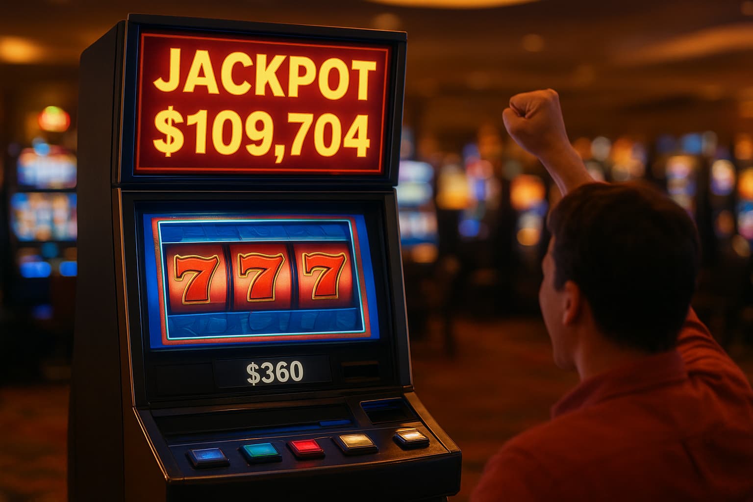Casino Guest Wins $109,704 Jackpot at Hard Rock