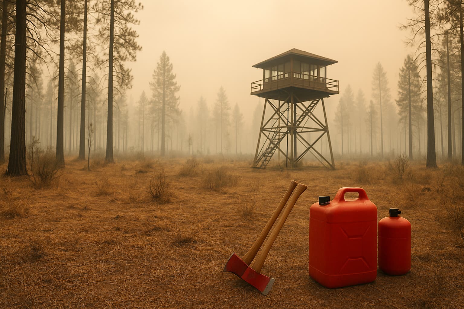 Forest Service Fully Staffed as Western Wildfires Ignite